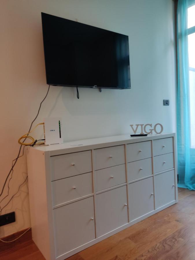Pleno Centro, Terraza, Principe, 5 Min Casco Vello Y Estacion Ave Leilighet Vigo Eksteriør bilde